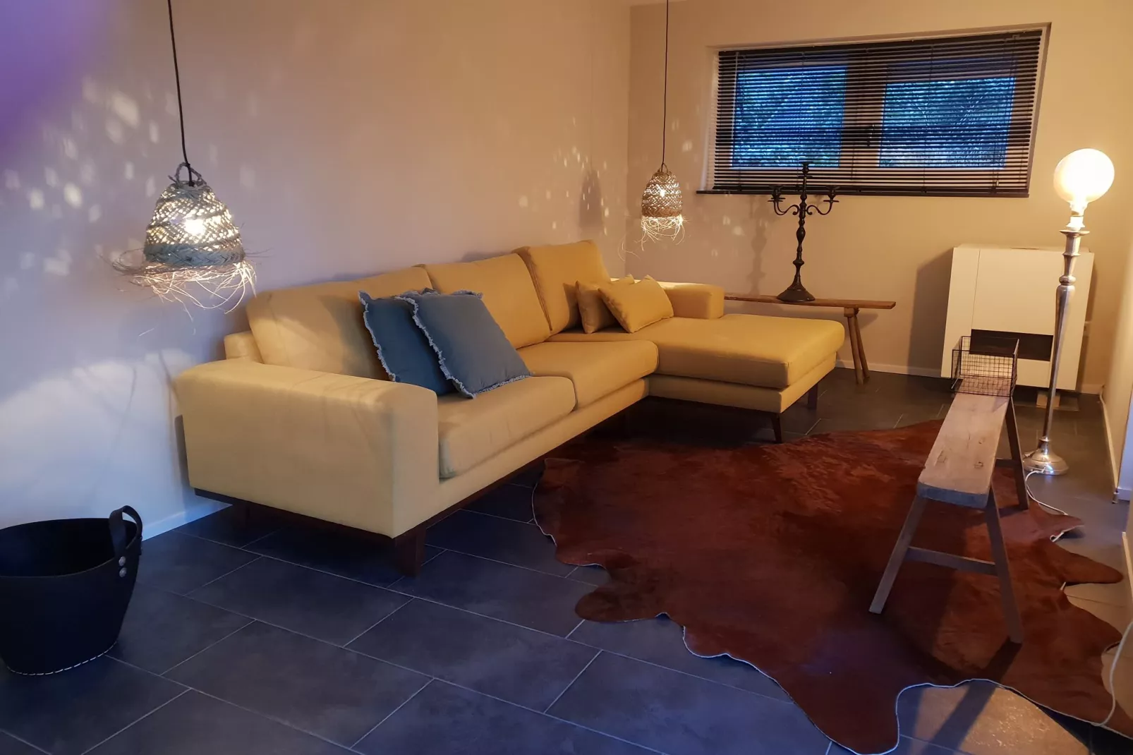 Dorpswoning In het Bos-Living room