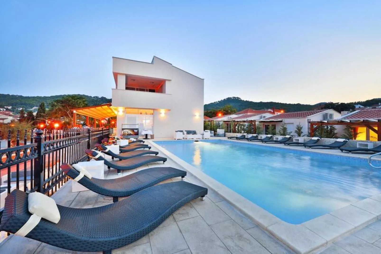 Holiday resort Vile Dalmacija, Preko-3-Raum-App., Classic 4+2, ca. 42 qm für 6 Pers.-Pool