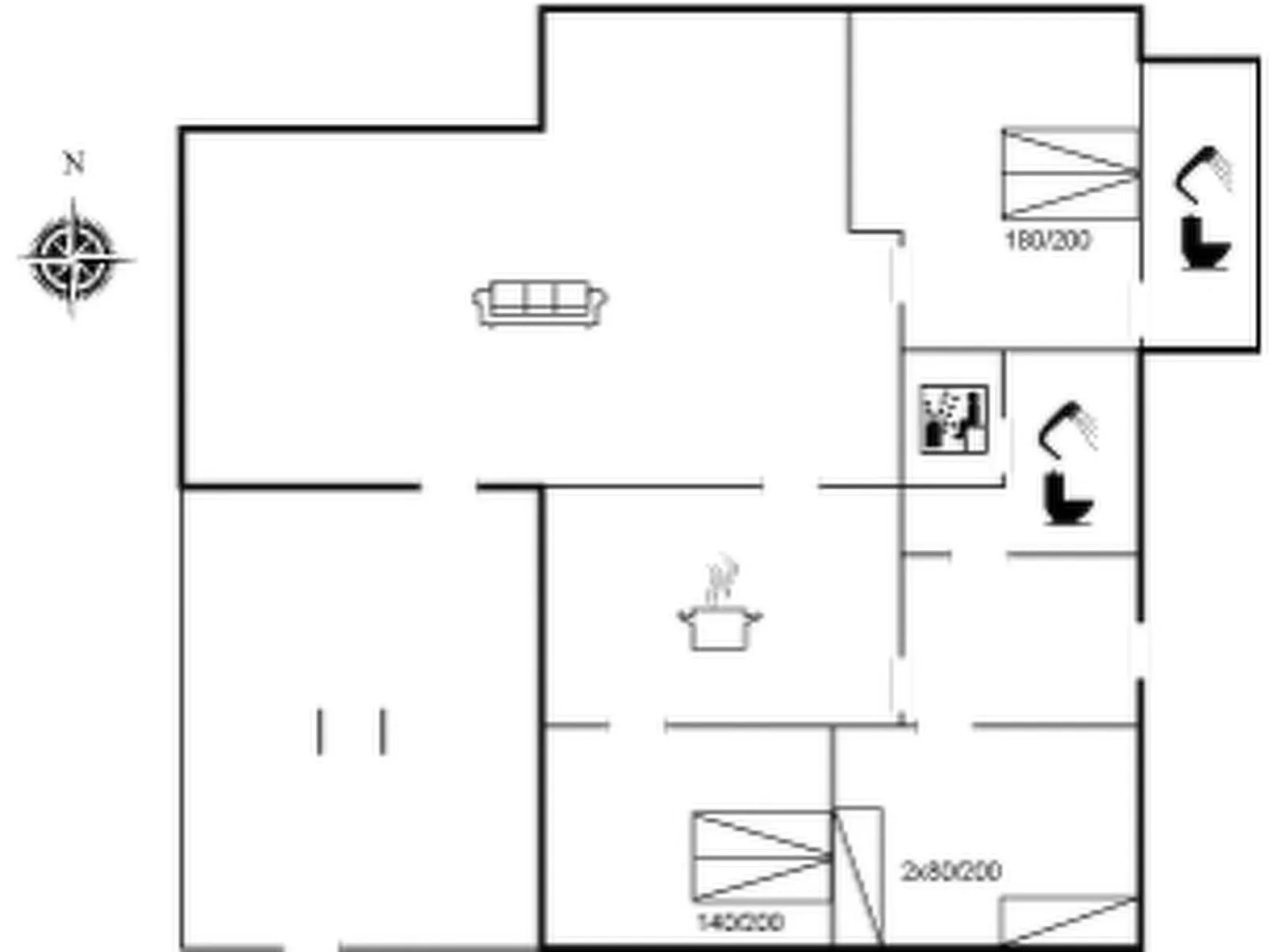 "Dorette" - 100m from the sea-Inside