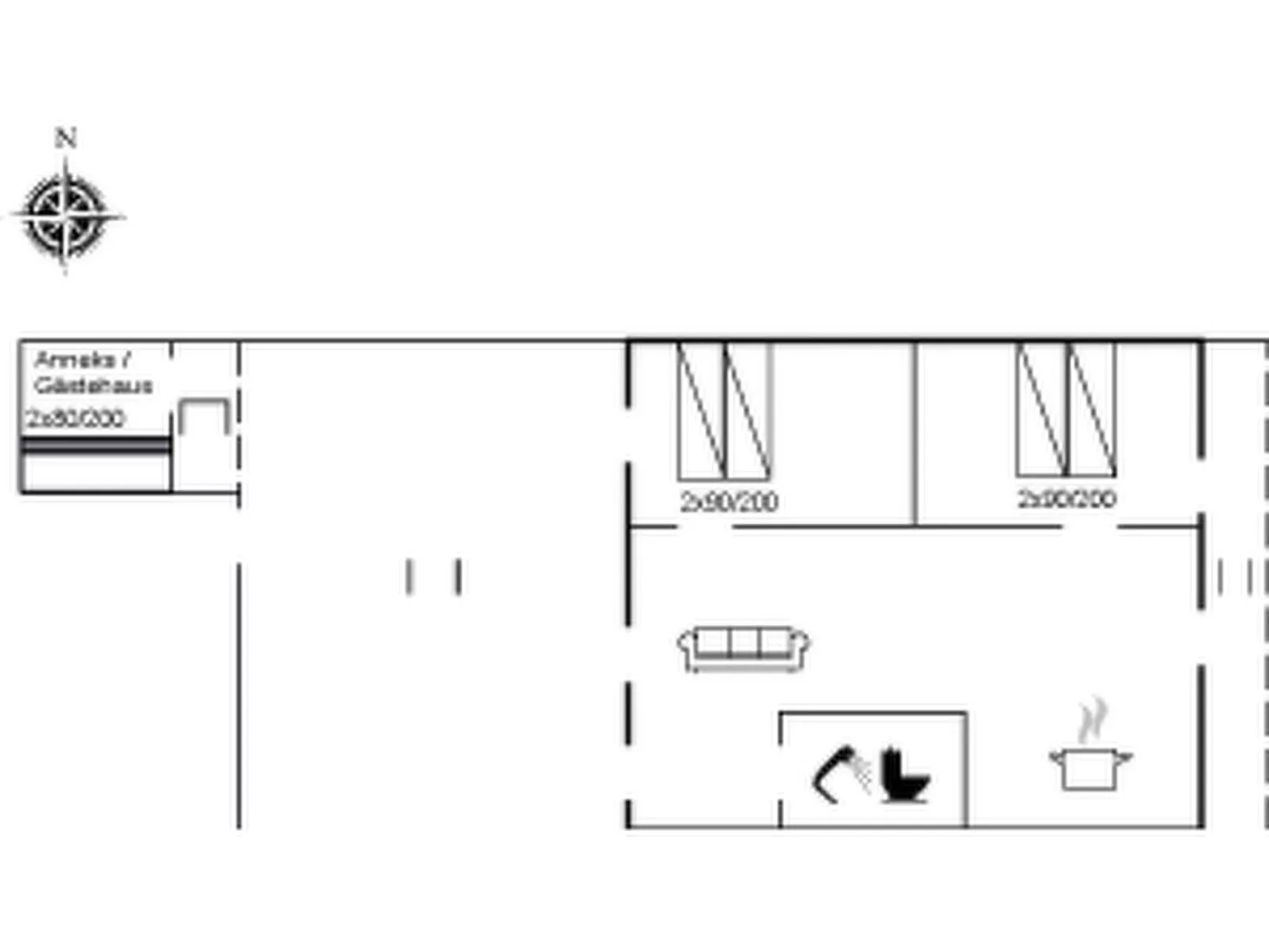 "Elara" - 200m from the sea-Inside