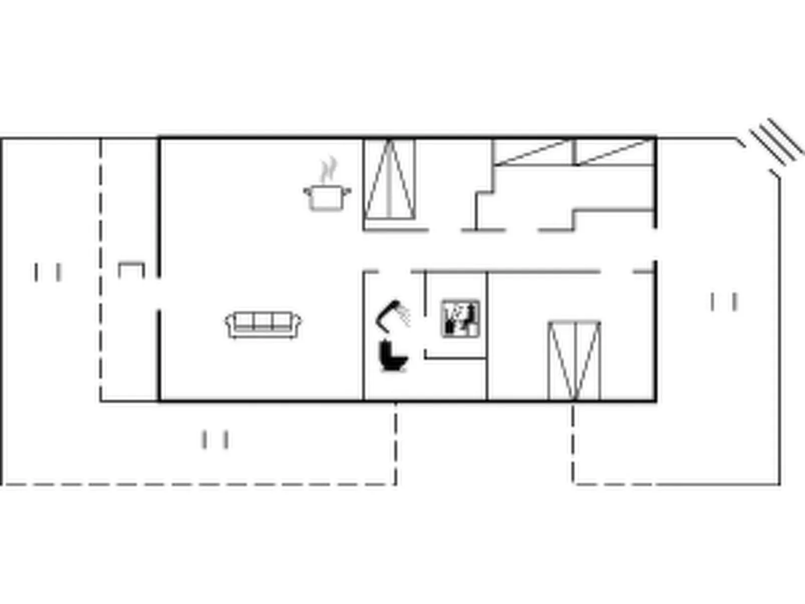 "Enwald" - 300m from the sea-Inside