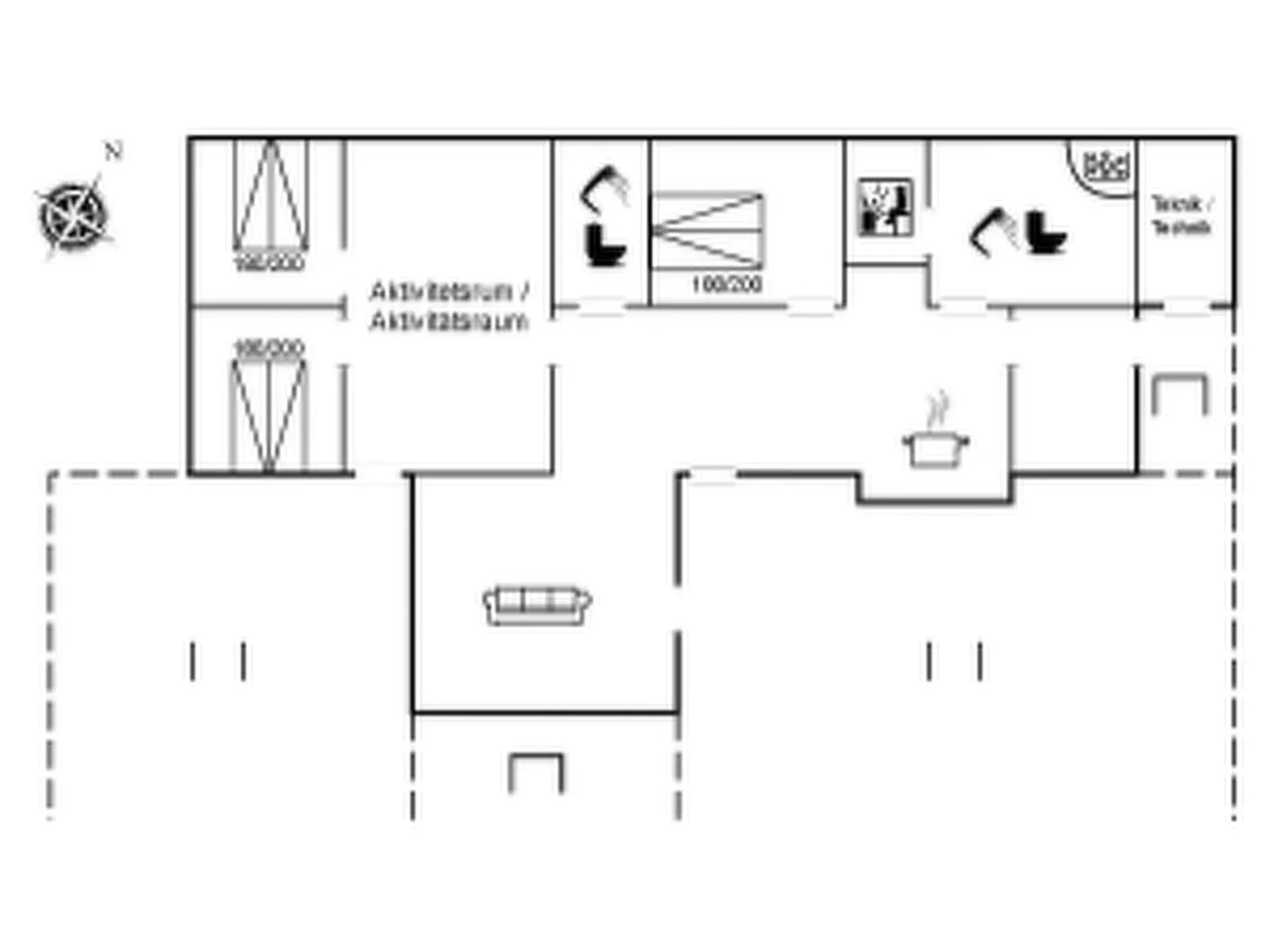 "Tola" - 450m from the sea-Inside