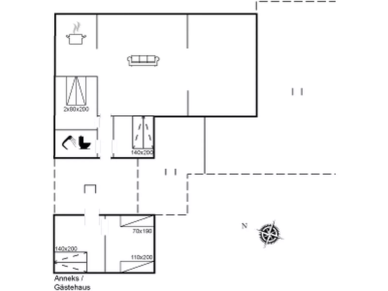 "Vrage" - 800m from the sea-Inside