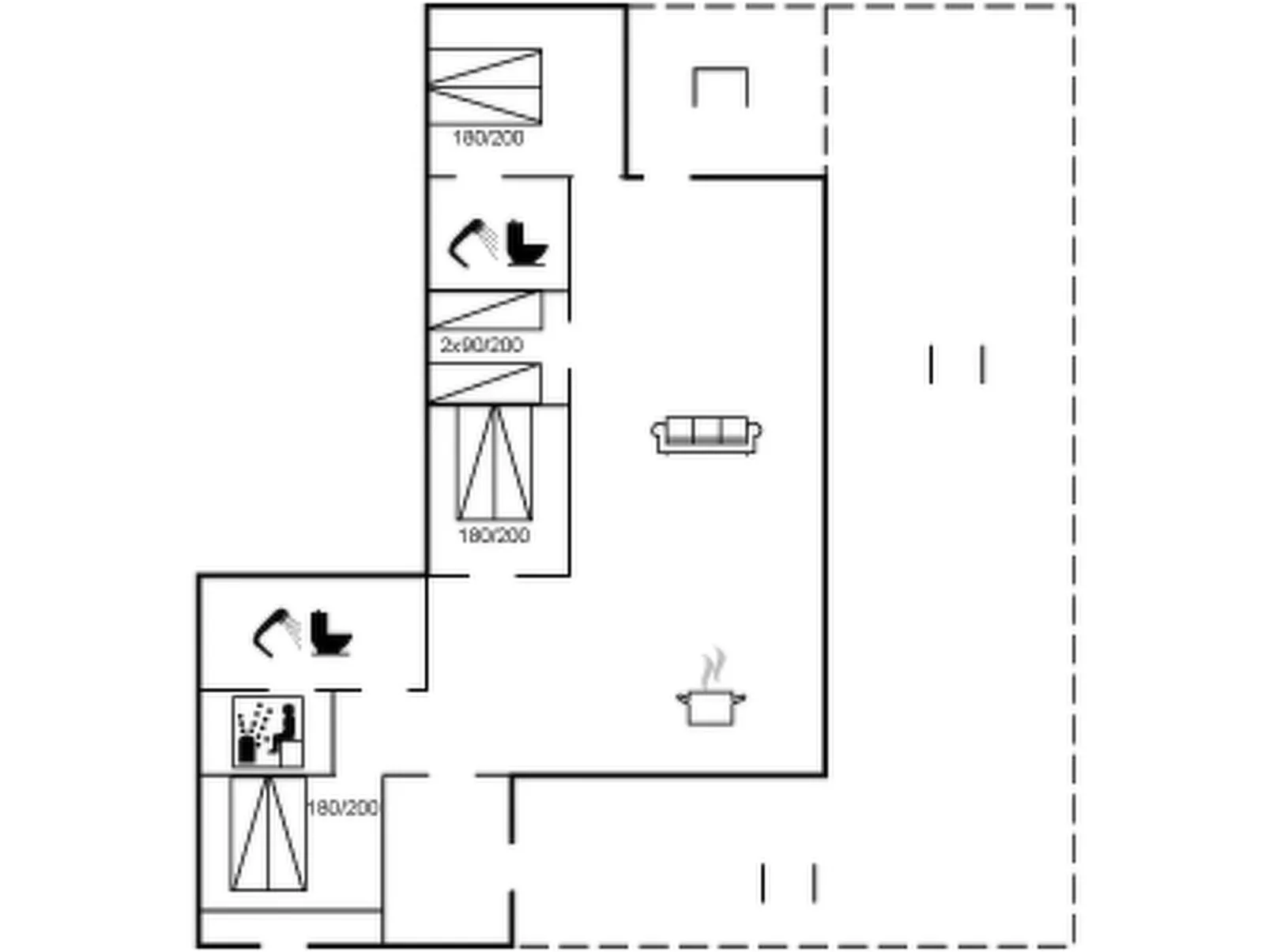 "Kristiina" - 500m from the sea-Inside
