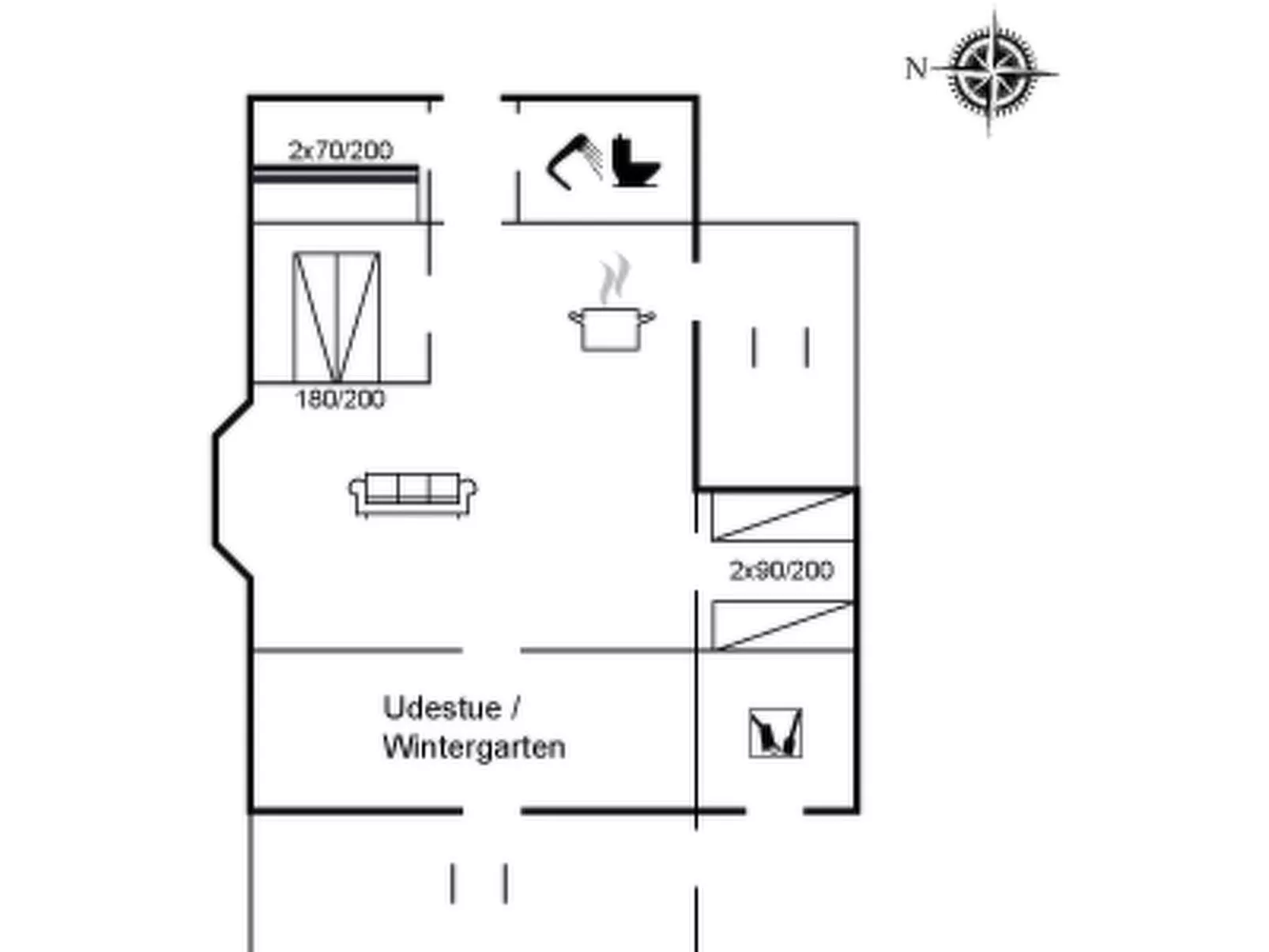 "Zekine" - 2.5km from the sea-Inside