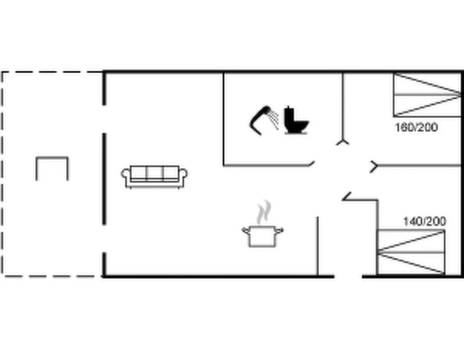 "Gunholm" - 150m from the sea-Inside