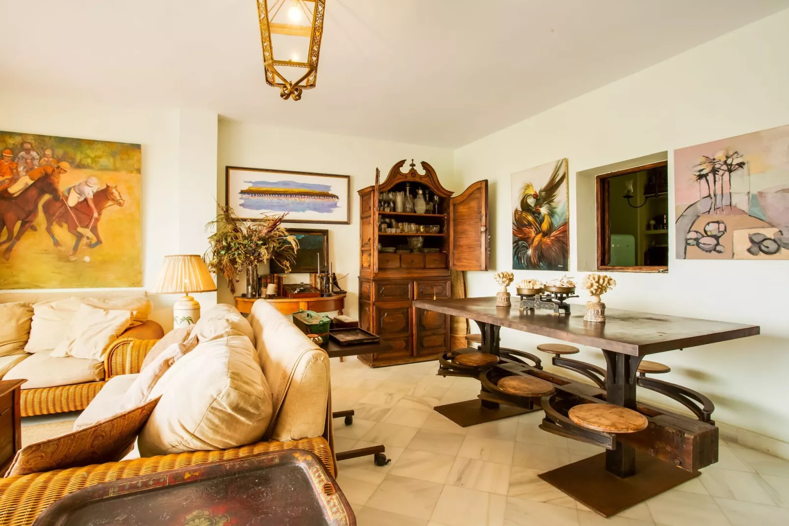PRECIOSO APARTAMENTO CON VISTAS EN SOTOGRANDE-Living room