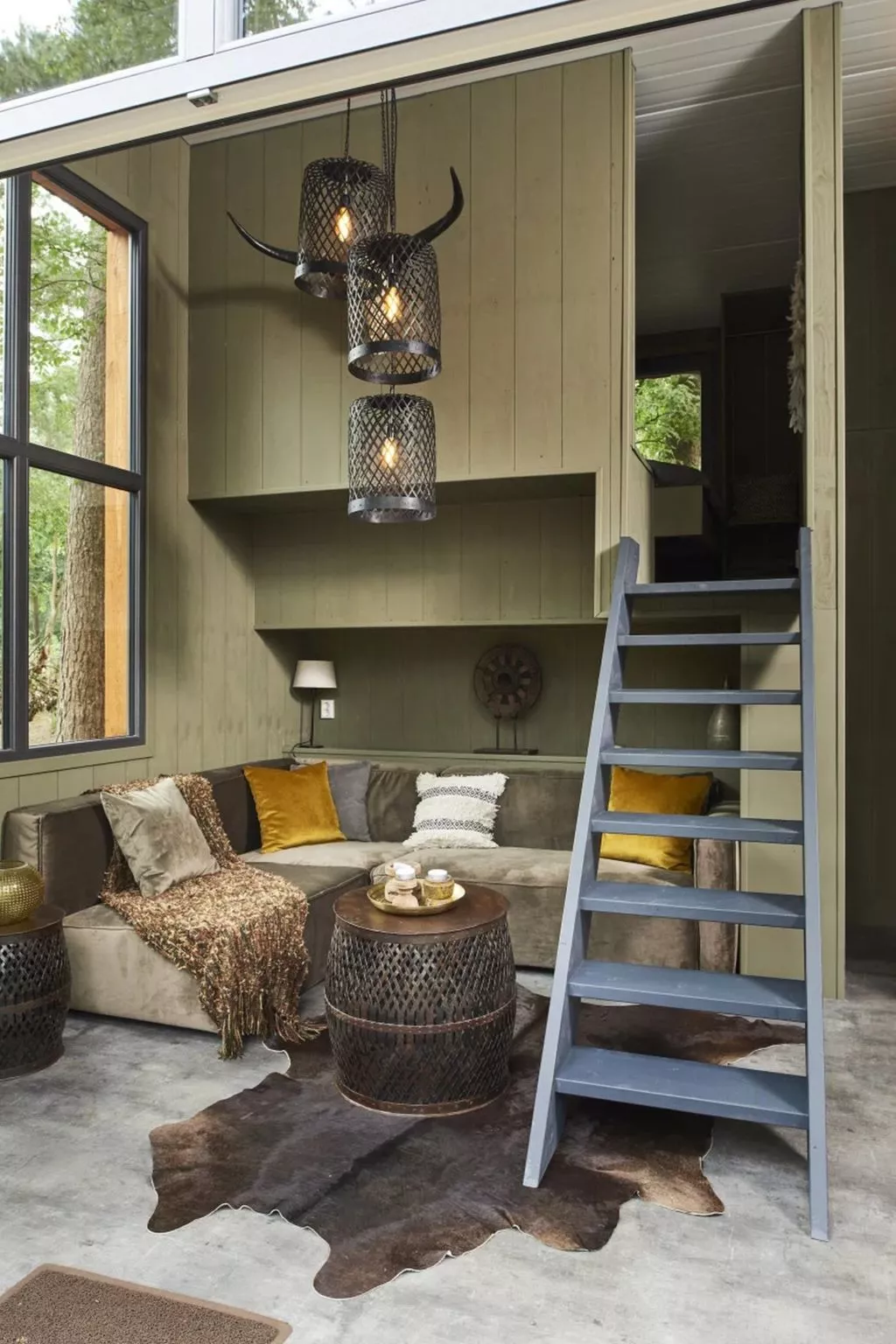 Tiny House 4-Dedans