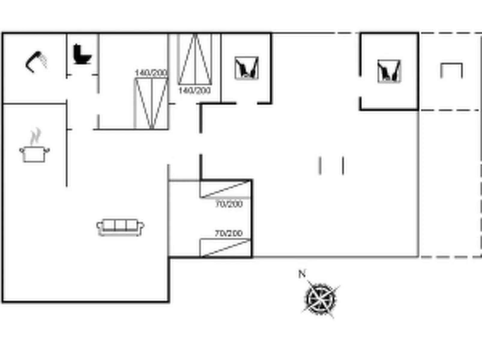 "Tedora" - 300m from the sea-Inside