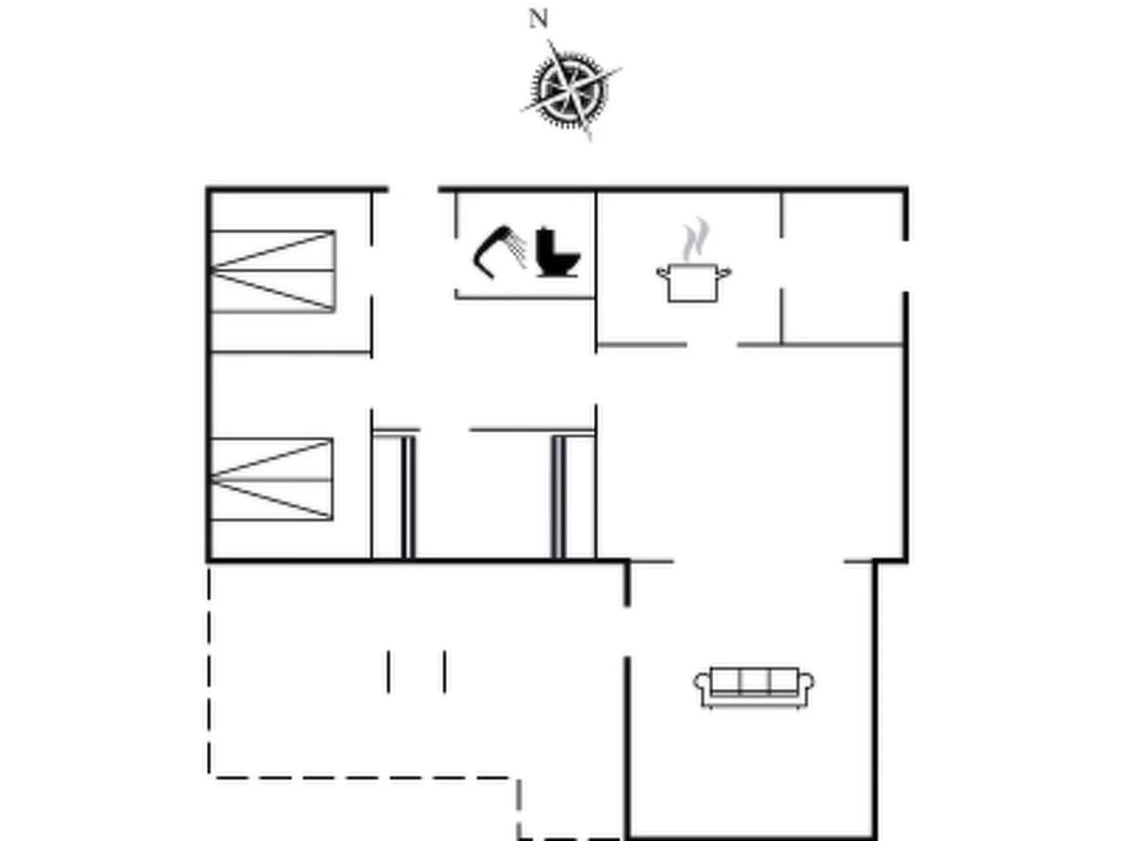"Neela" - 300m from the sea-Inside