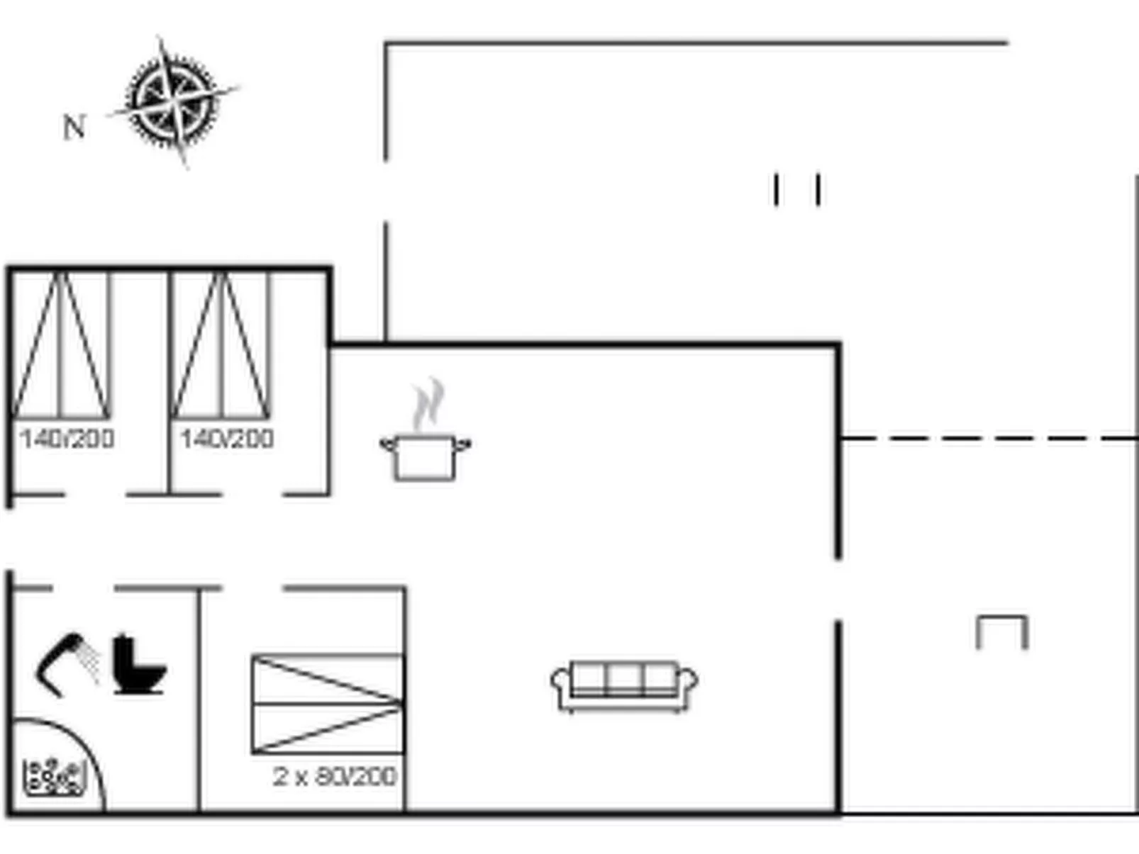 "Elsemaria" - 1.3km from the sea-Inside