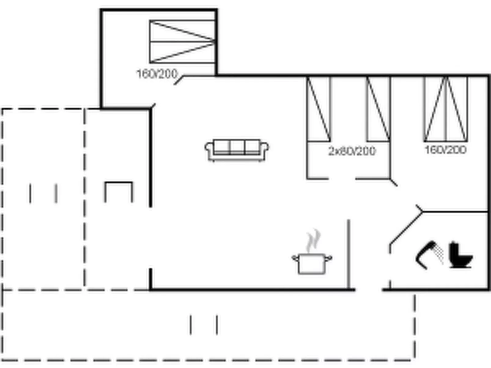 "Francis" - 380m from the sea-Inside