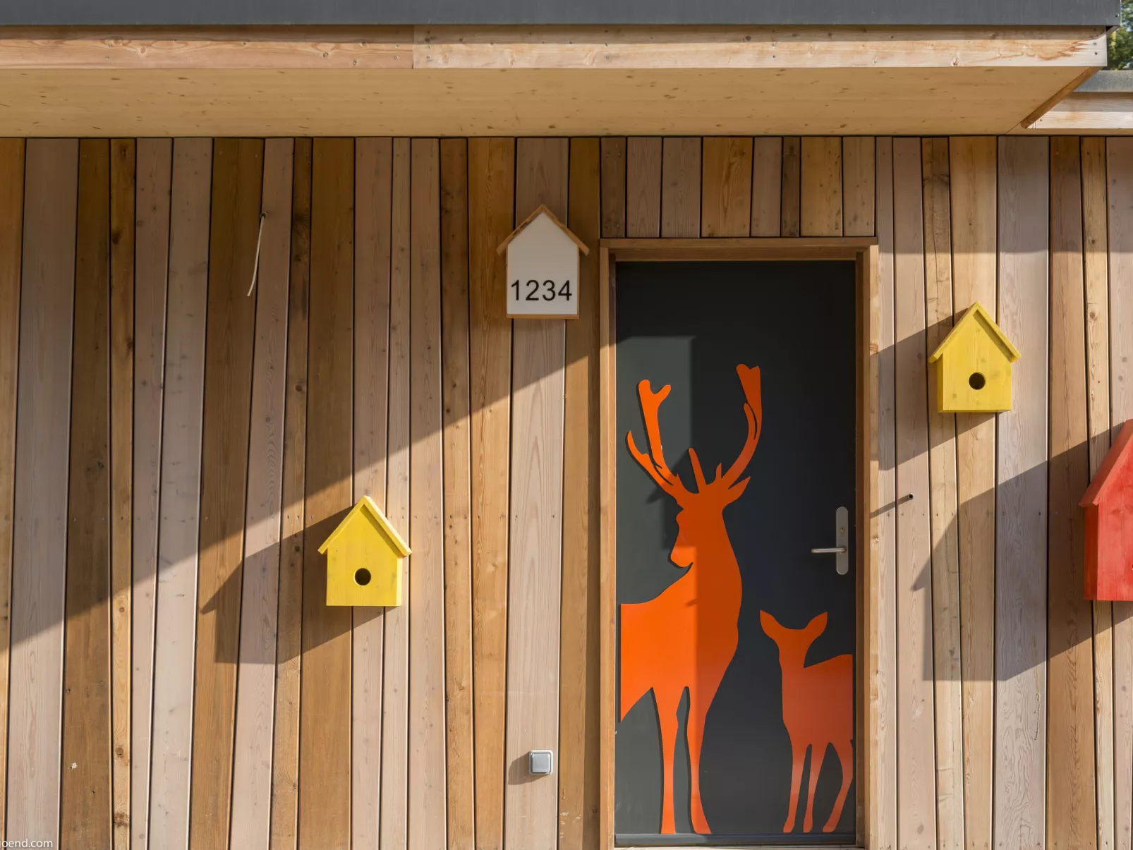 Cottage VIP (Animals of the forest)-Outside