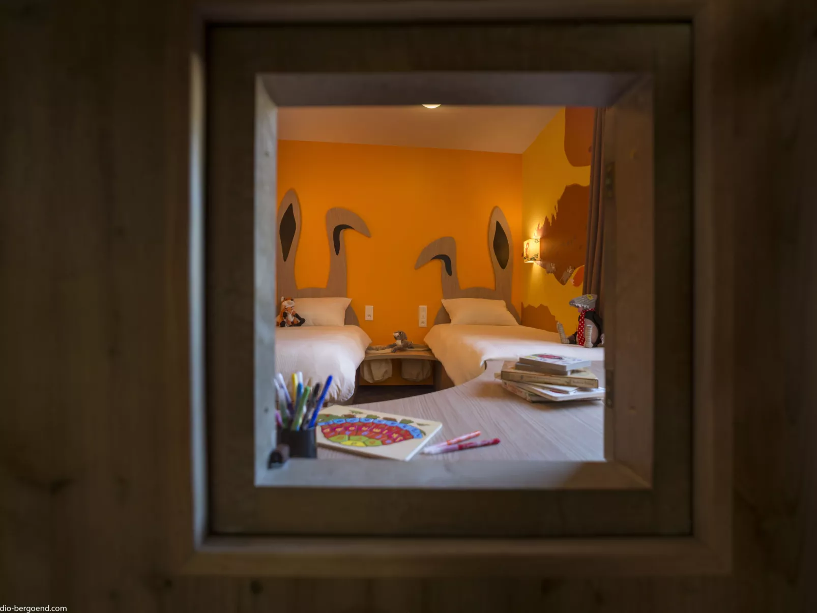 Cottage VIP (Animals of the forest)-Inside