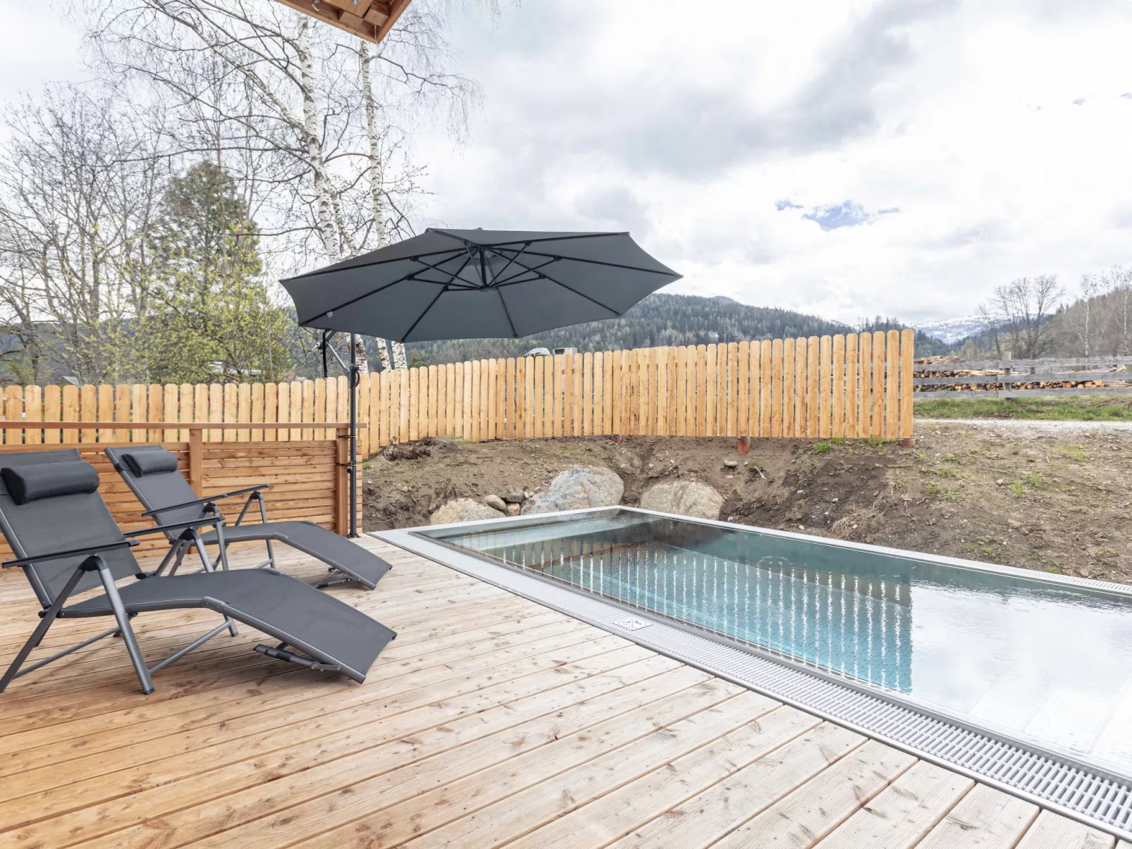 #7b mit Sauna & Pool-Outside