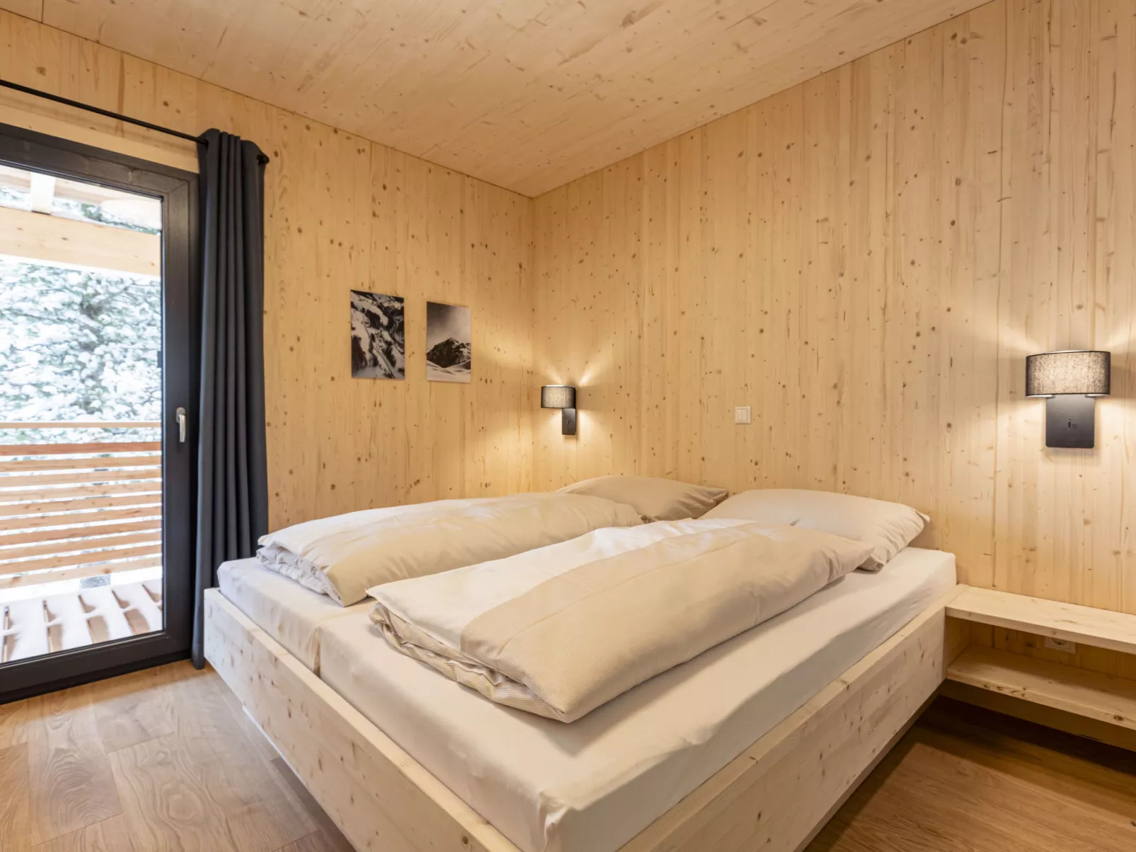 Superior Chalet mit Sprudelpool innen-Inside