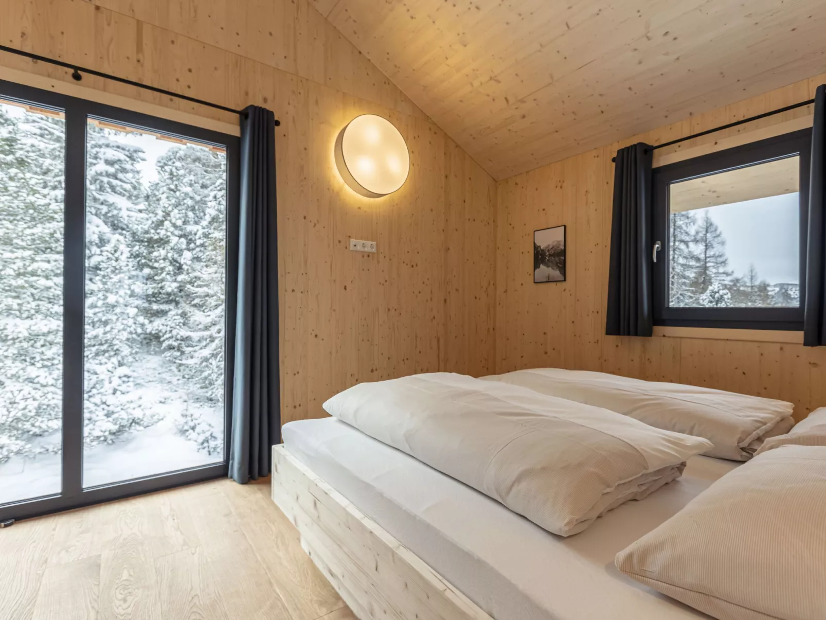 Superior Chalet mit Sprudelpool innen-Inside
