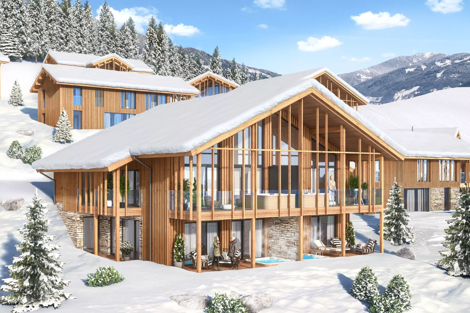 Bergresort Hauser Kaibling 1-Exterior winter