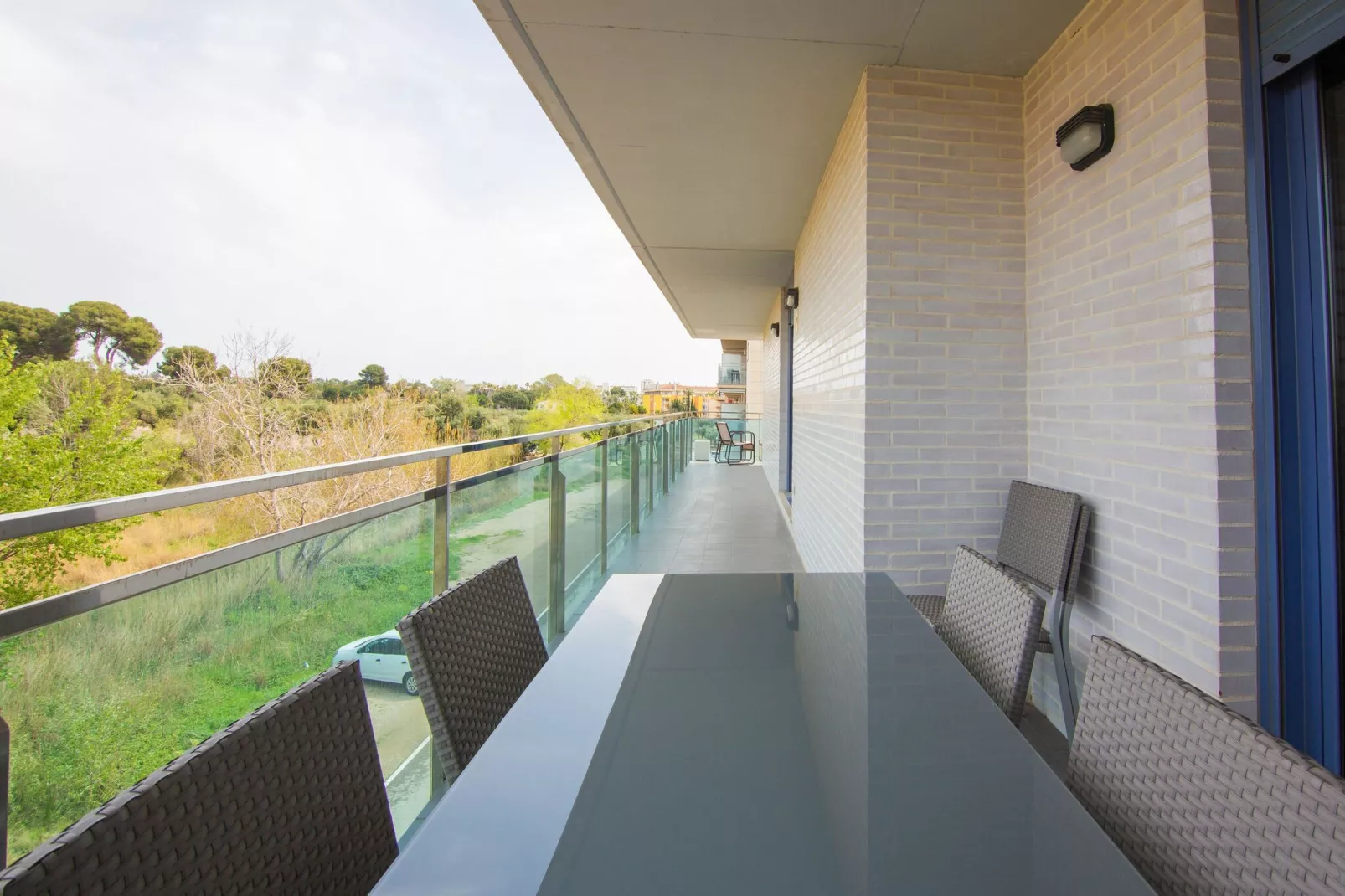 Apartamento Augusta - Terrasse / balcon