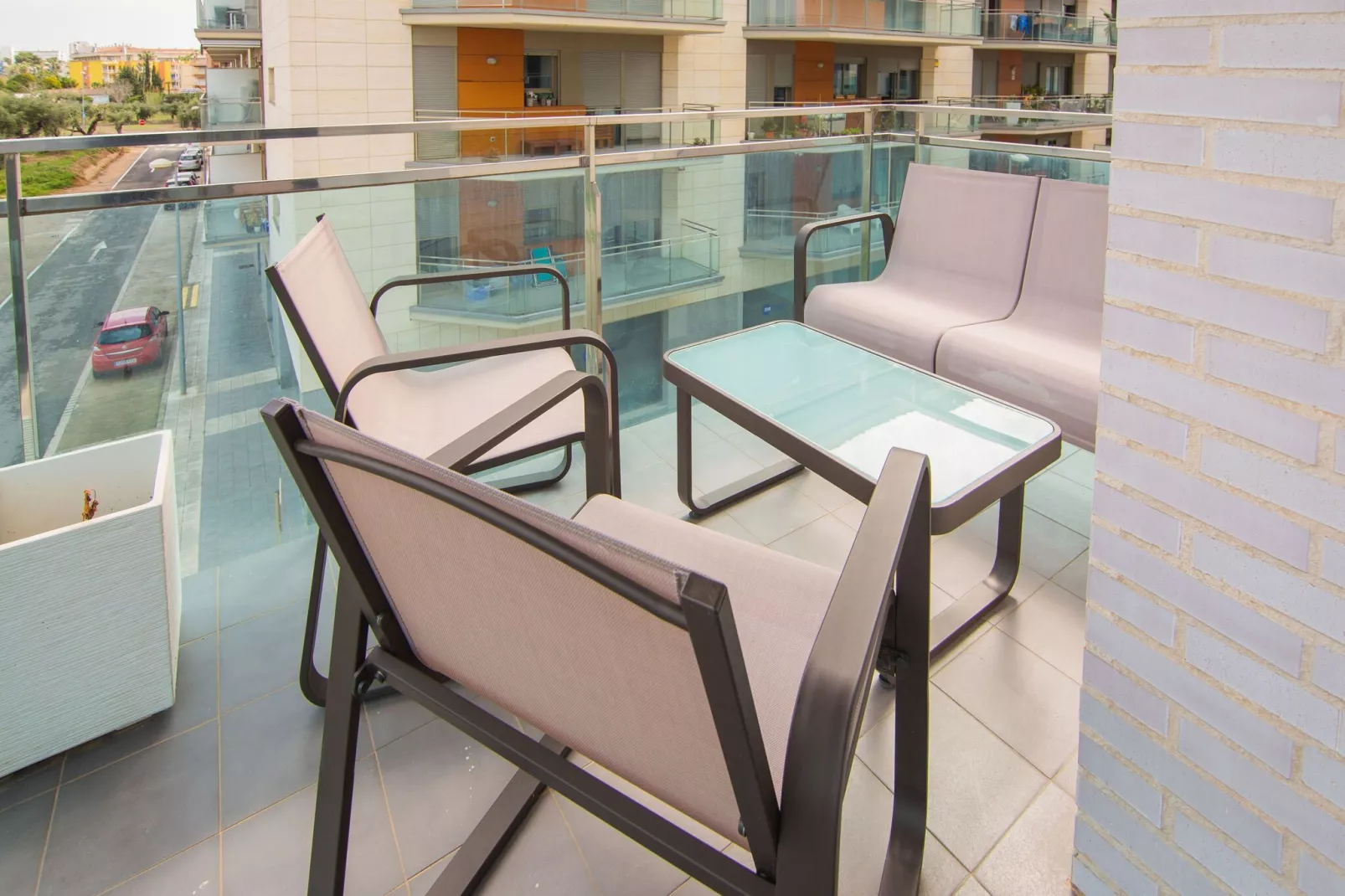 Apartamento Augusta - Terrasse / balcon