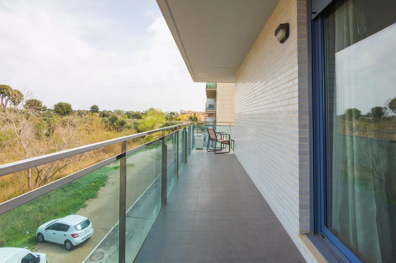 Apartamento Augusta - Terrasse / balcon