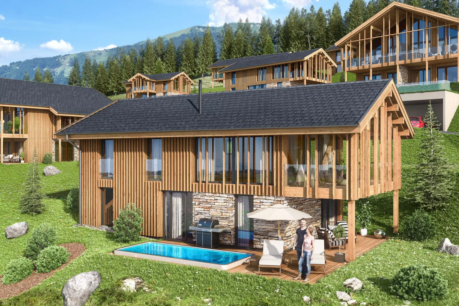 Bergresort Hauser Kaibling 9-Exterior summer