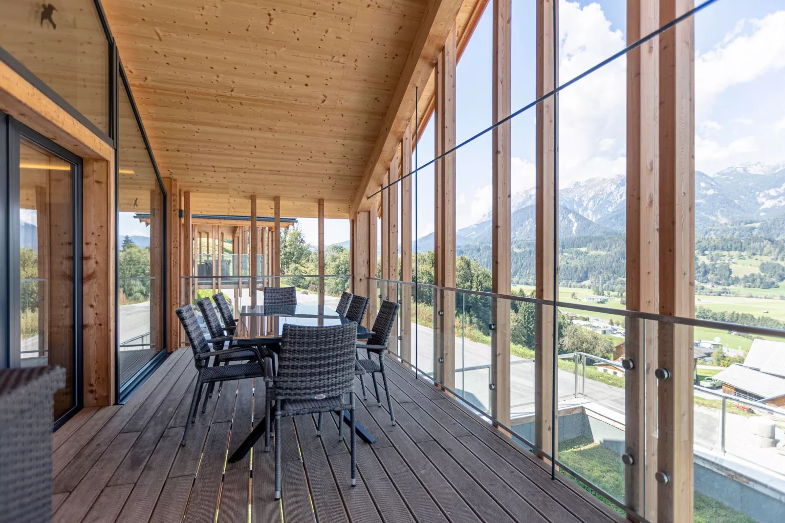 Bergresort Hauser Kaibling 9-Terrace balcony