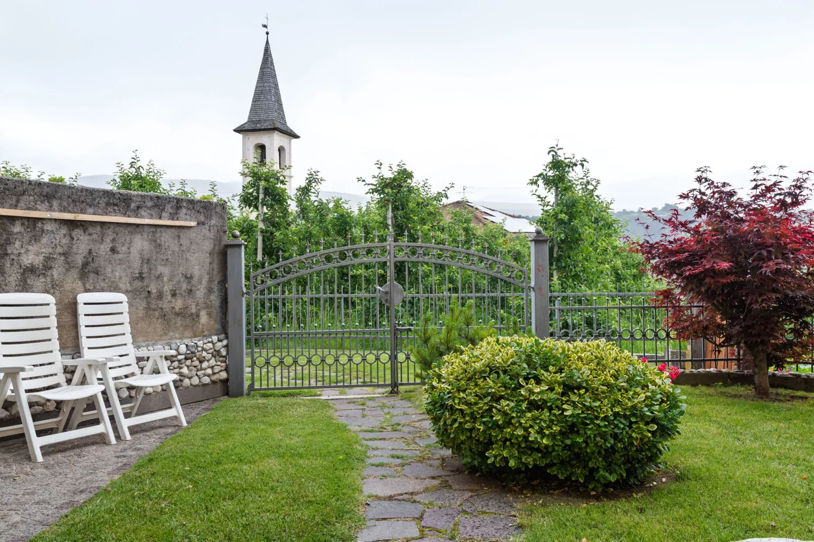 Golden Delicious-Garten Sommer