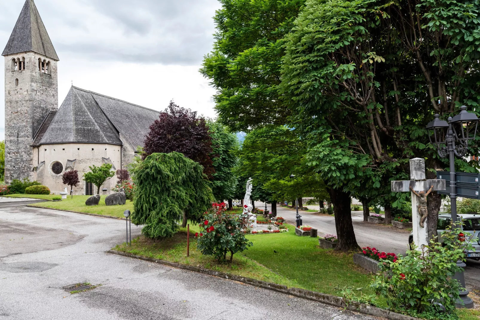 Golden Delicious-Gebiete Sommer 1 km