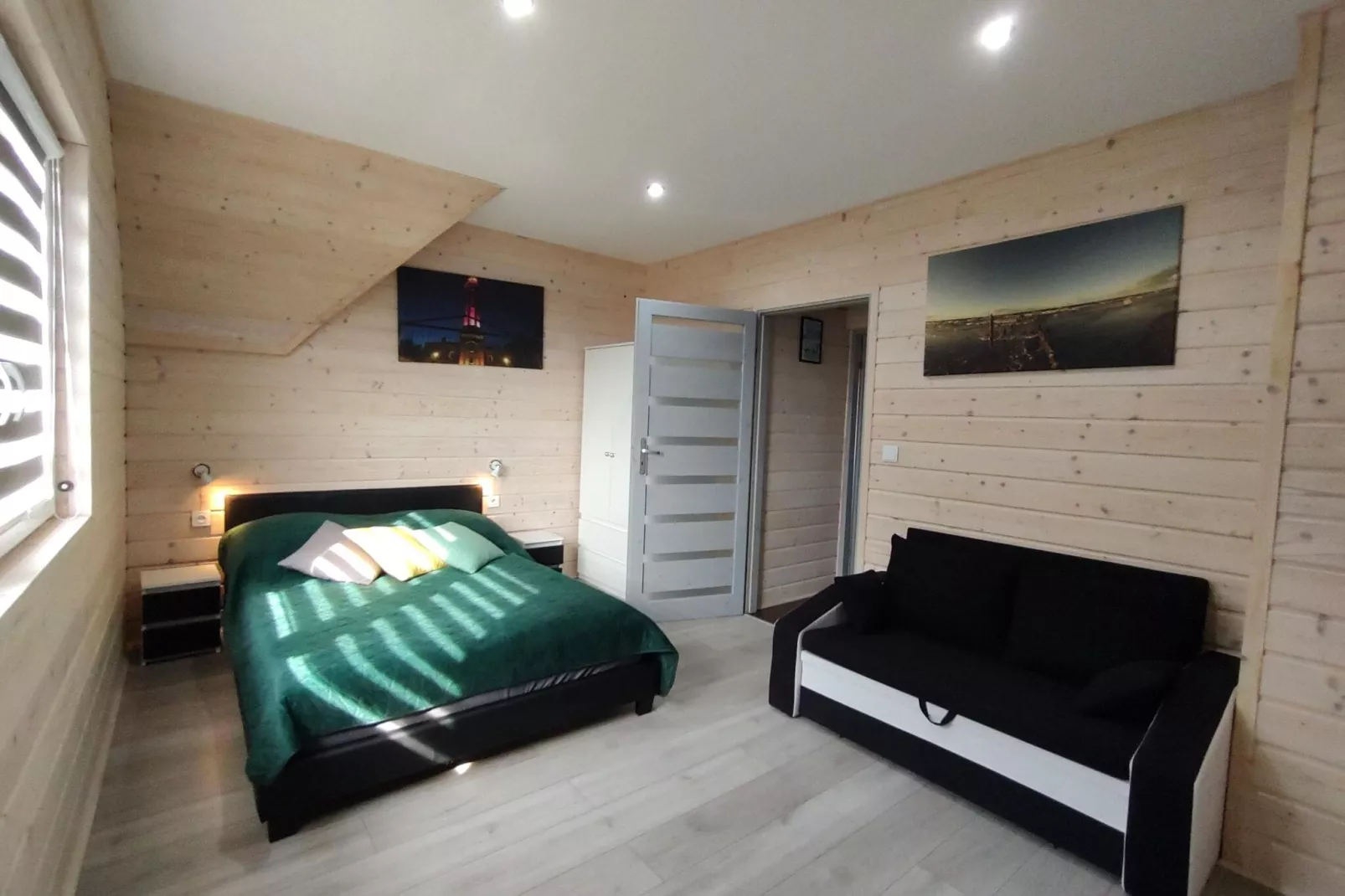 Domki piętrowe dla 6 osób-Bedroom