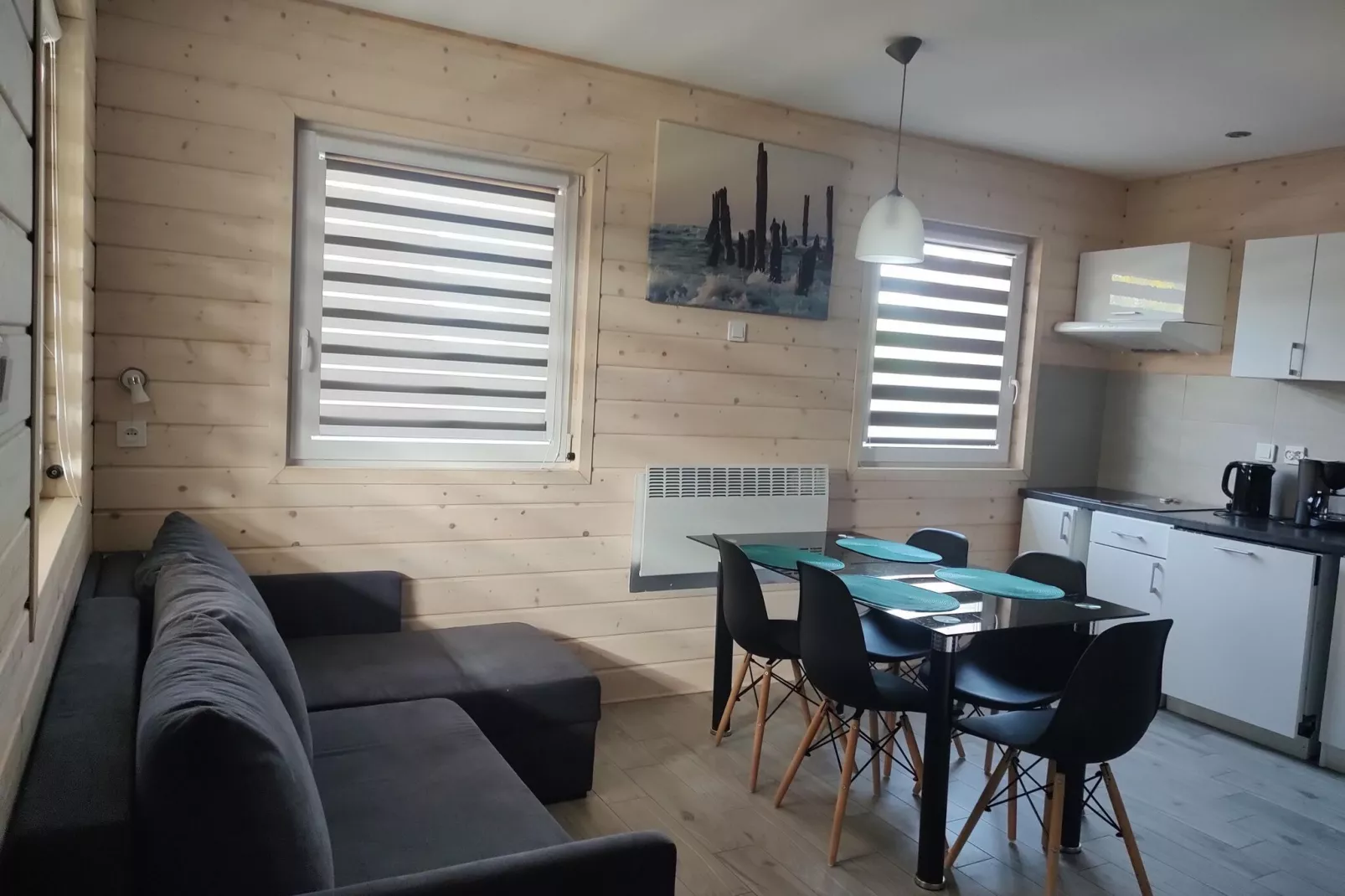 Domki piętrowe dla 8 osób-Living room