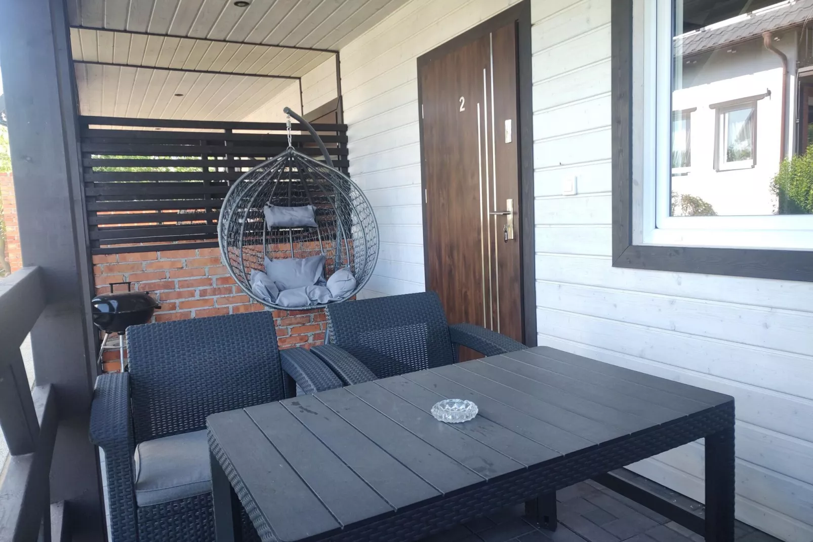 Domki piętrowe dla 8 osób-Terrace balcony