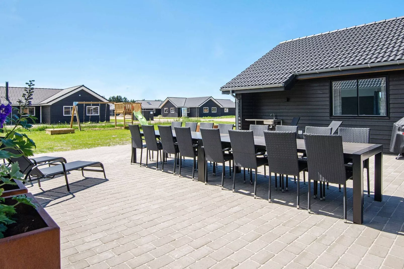 20 Personen Ferienhaus in Nørre Nebel-Aussicht
