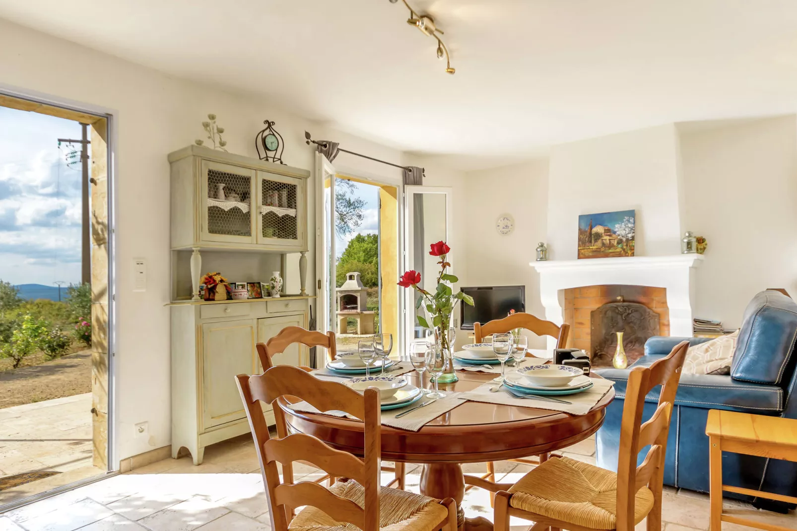 Maison de vacances Aups-Salle à manger