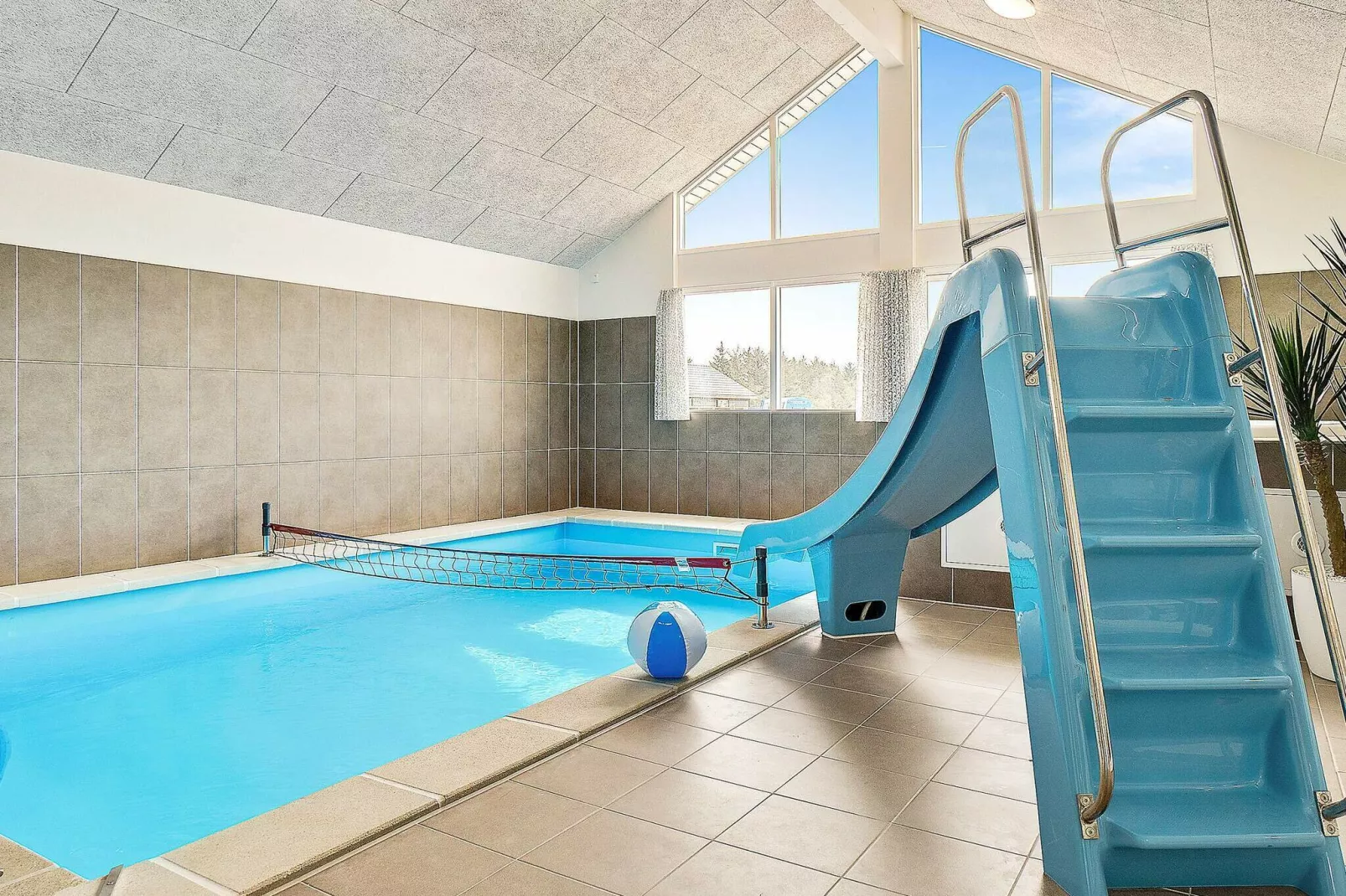 Maison de vacances pour 20 a Nørre Nebel-Piscine