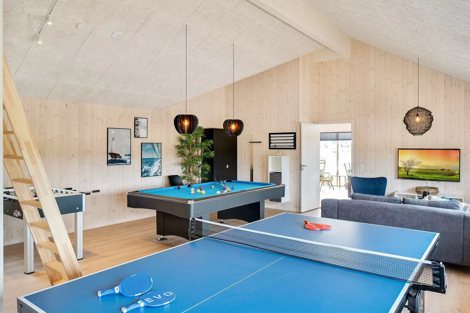Maison de vacances pour 20 a Nørre Nebel-Intérieur
