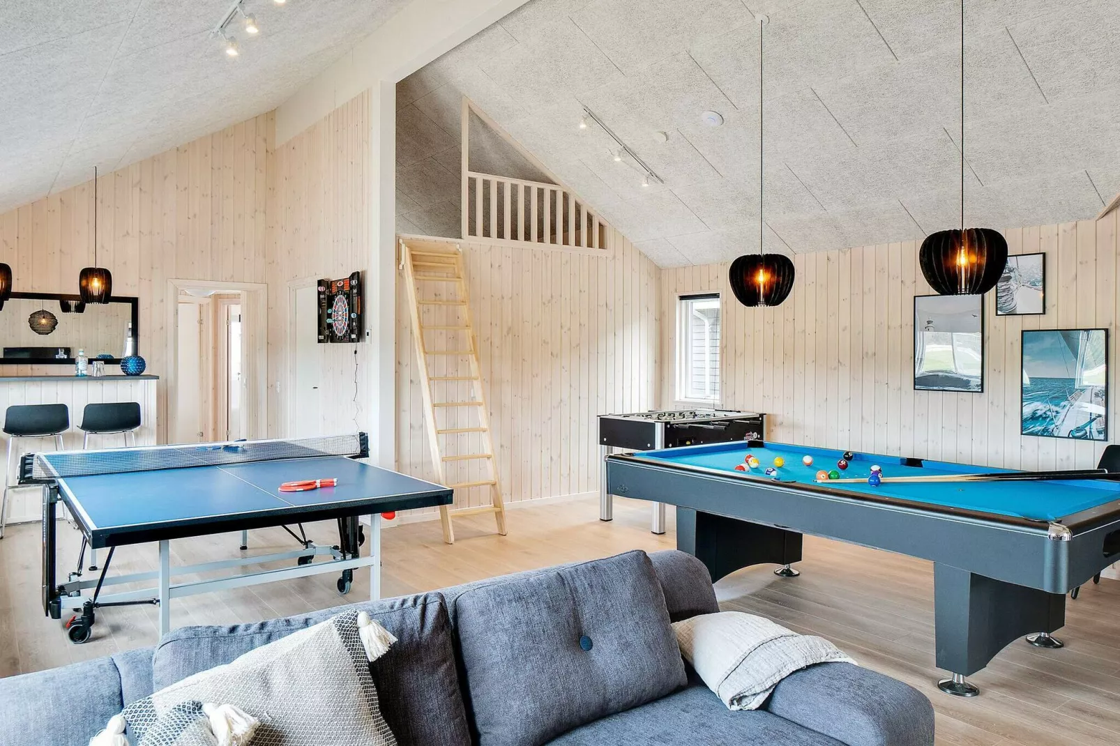 Maison de vacances pour 20 a Nørre Nebel-Intérieur