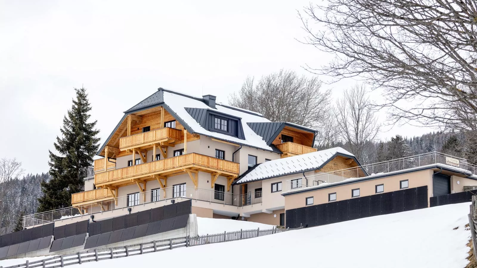 Lärchenhof Top 101-Außenbereich Winter