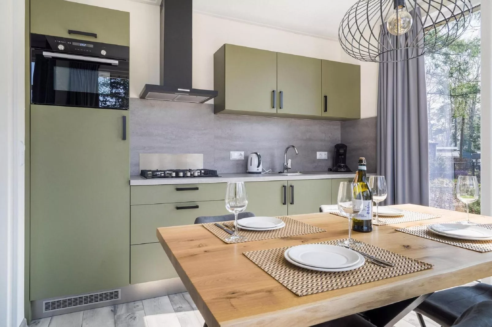 Vakantiepark De Rimboe & De Woeste Hoogte 24-Kitchen
