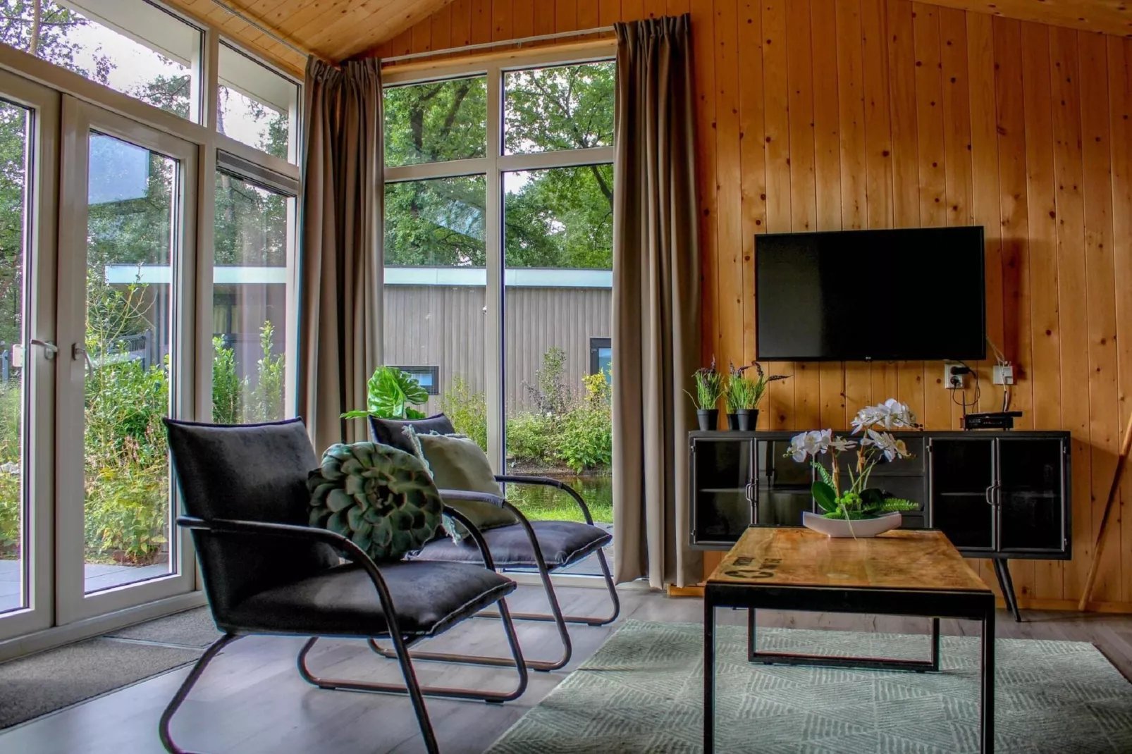 Vakantiepark De Rimboe & De Woeste Hoogte 27-Living room