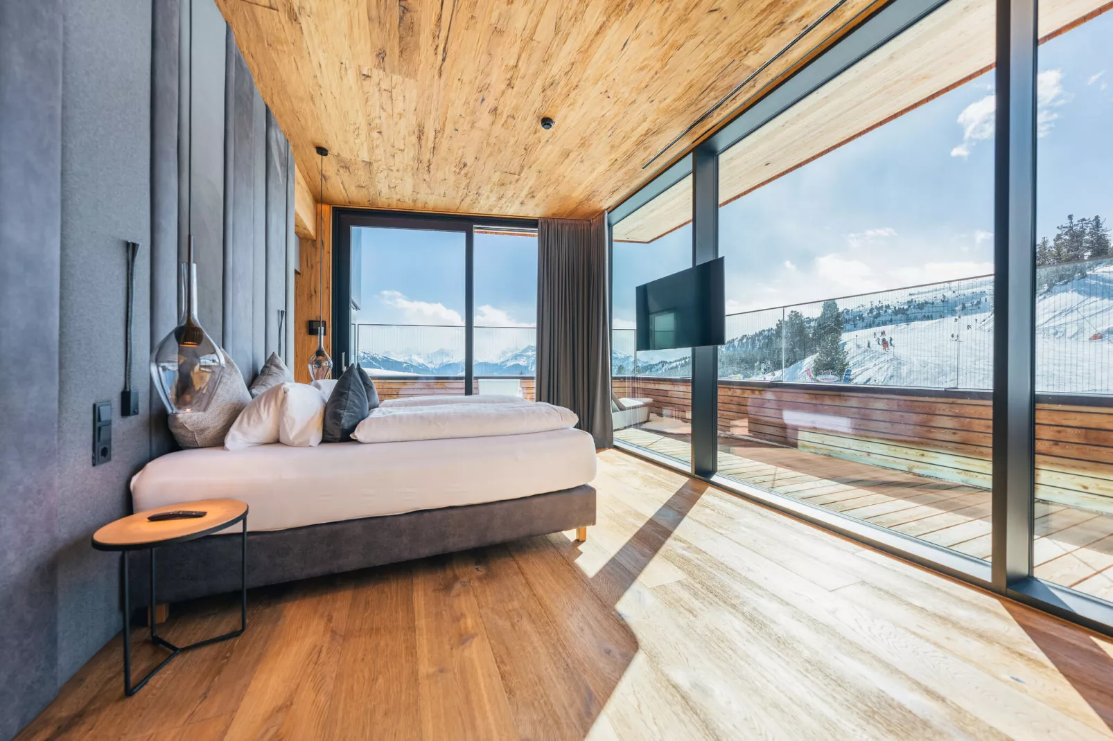 Mountain View Lofts - Granat 4 Personen-Bedroom
