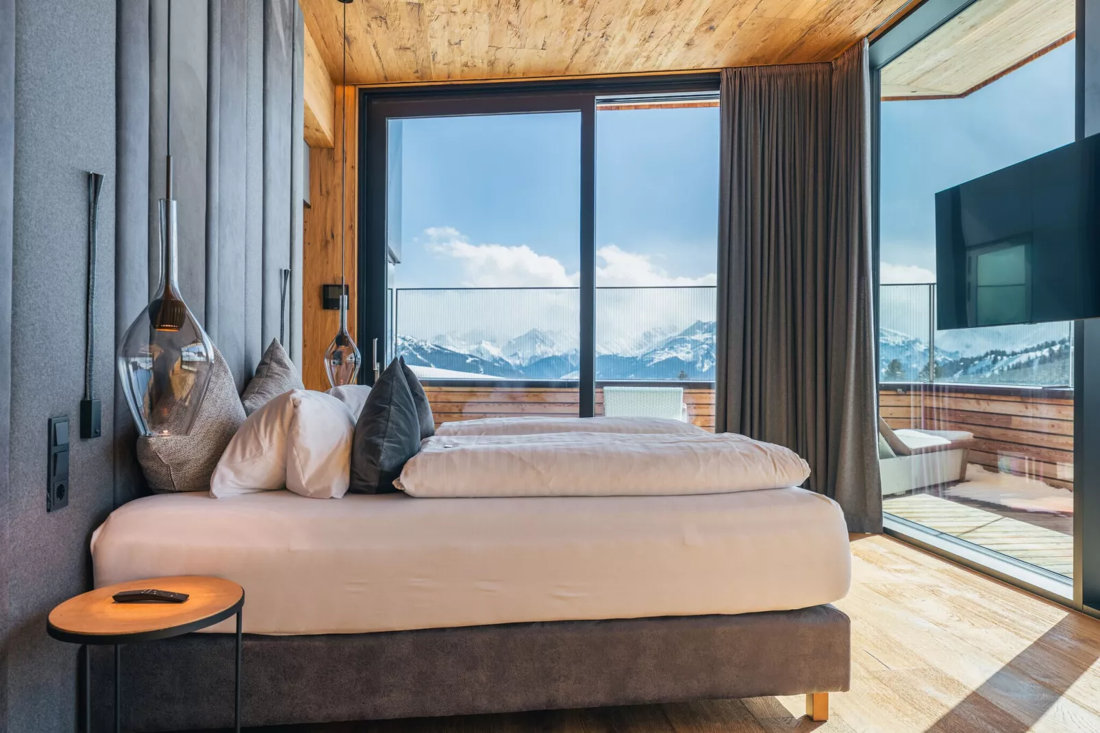 Mountain View Lofts - Granat 4 Personen-Bedroom