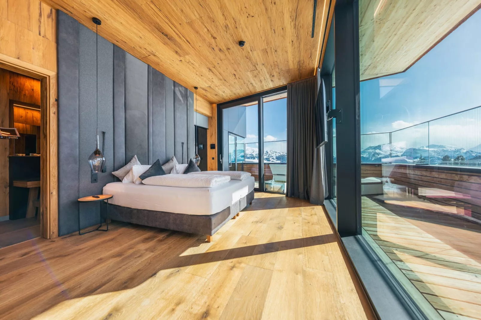Mountain View Lofts - Granat 4 Personen-Bedroom