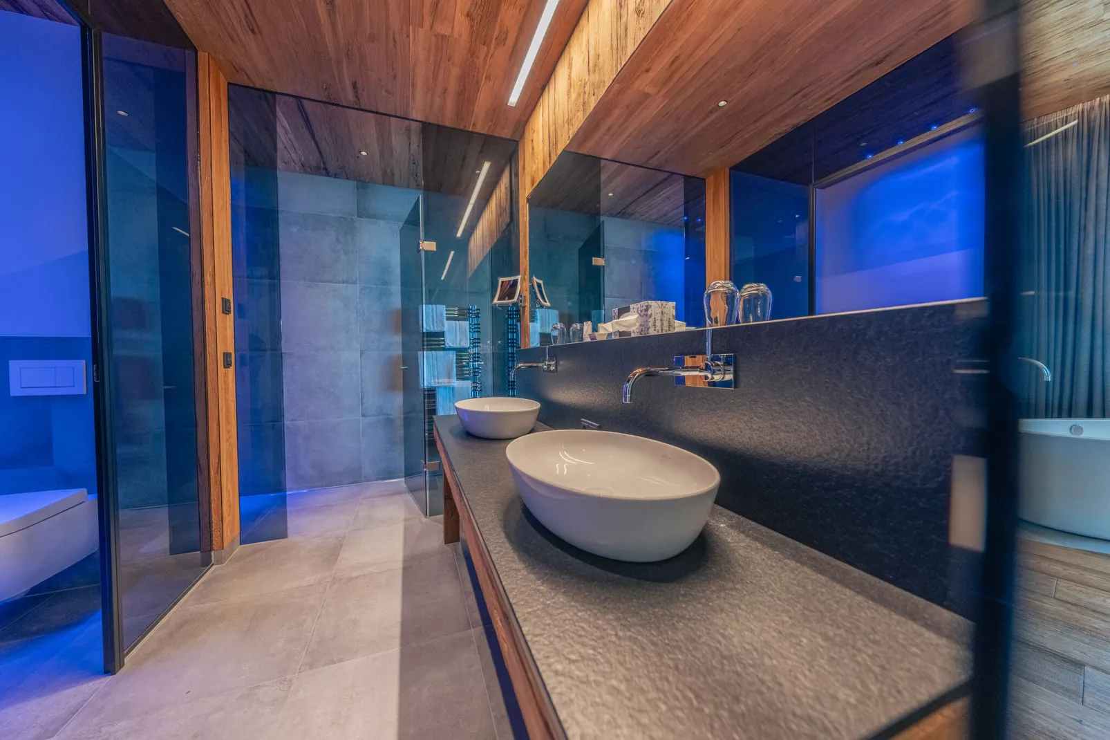 Mountain View Lofts - Bergkristall-Bathroom