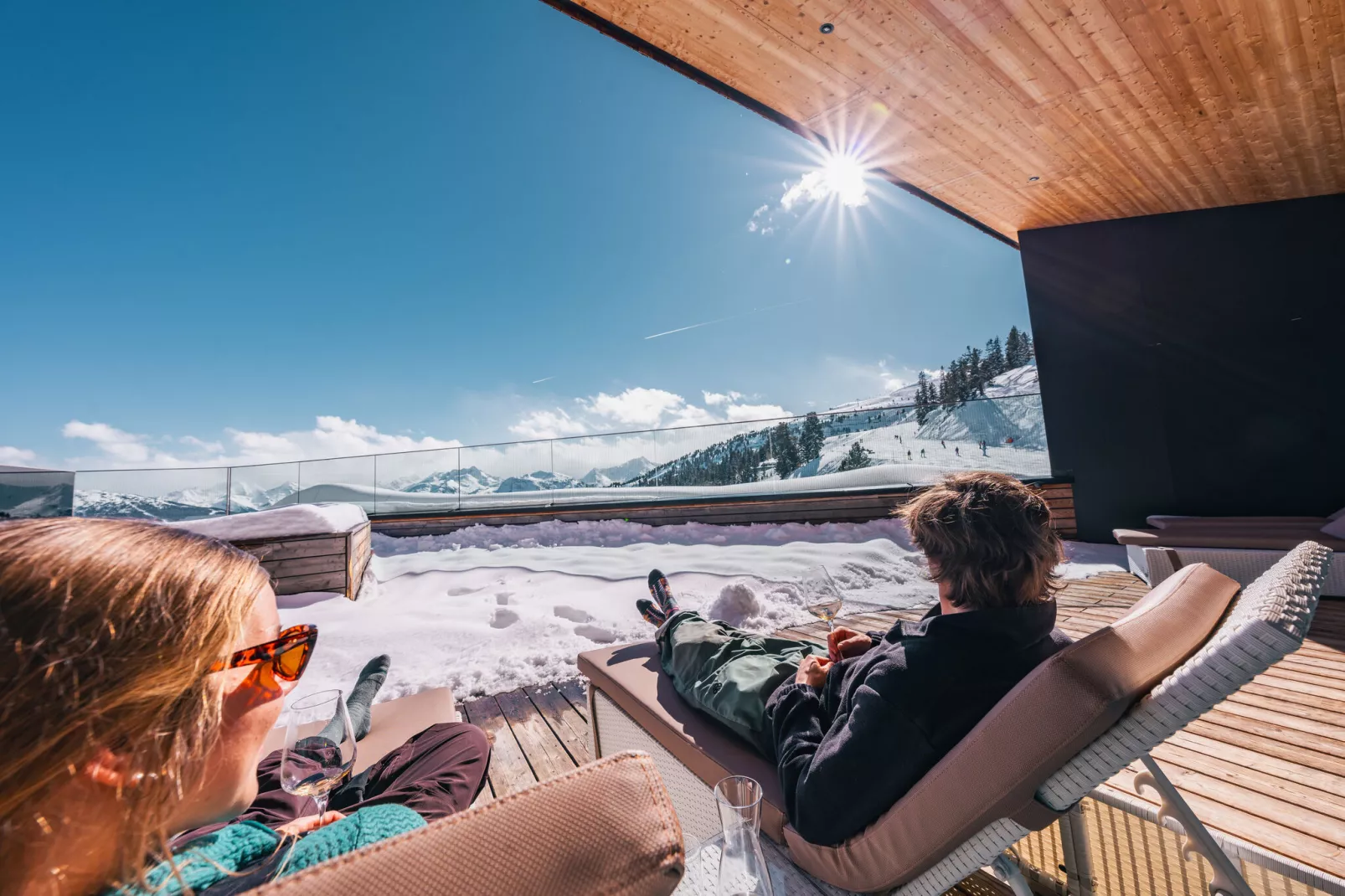 Mountain View Lofts - Bergkristall-View winter