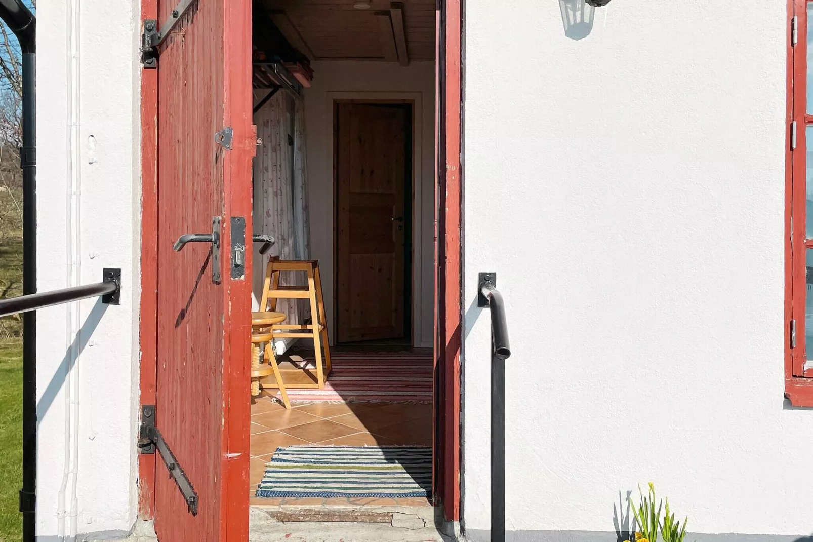 Bright holiday home in Vollsjö-By Traum-Outdoor