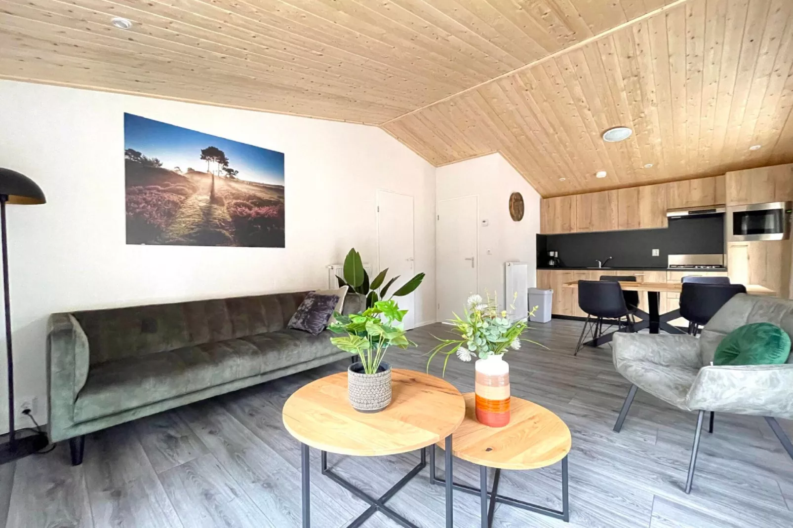 Vakantiepark De Rimboe & De Woeste Hoogte 21-Living room