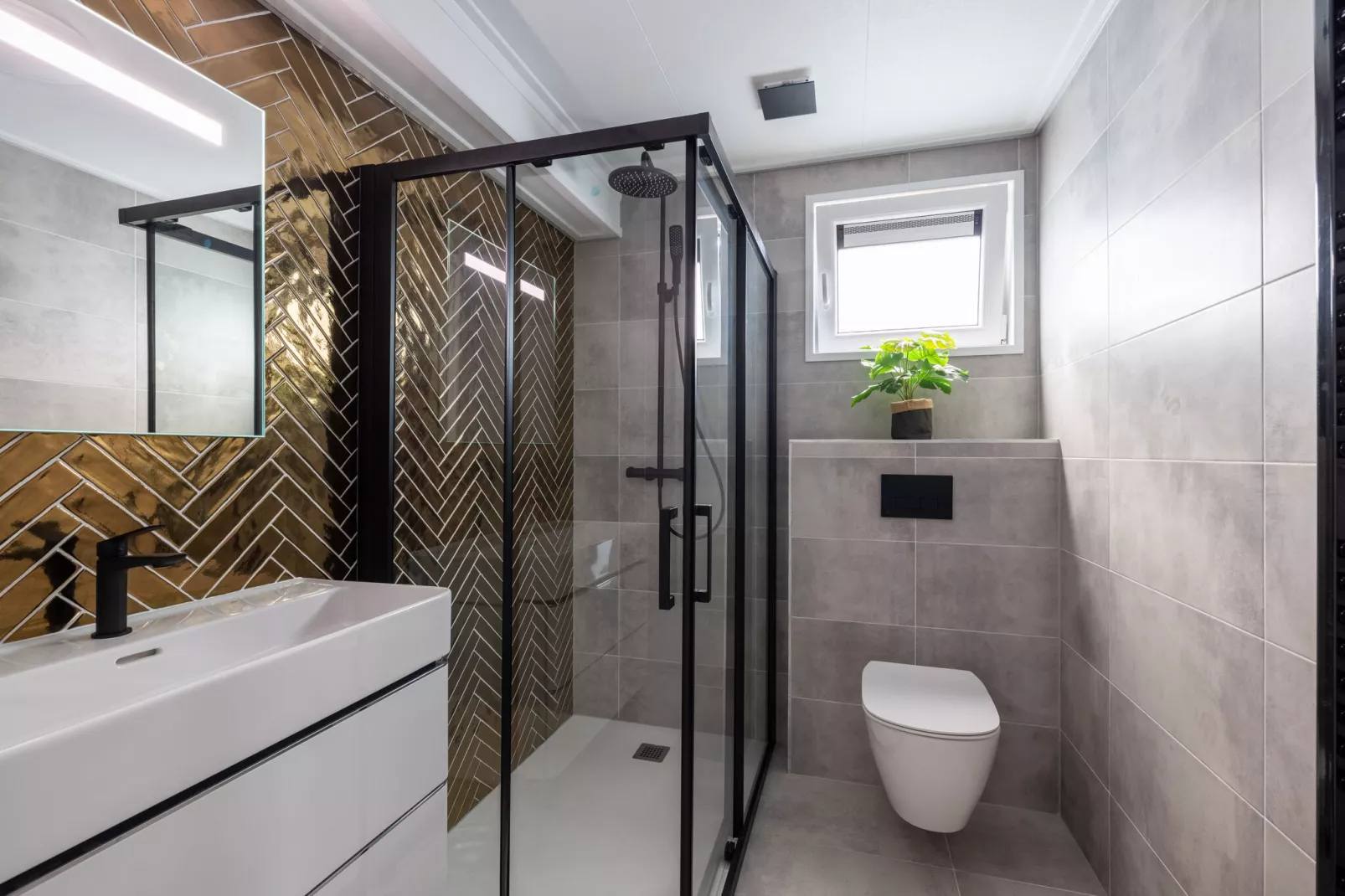 Vakantiepark De Rimboe & De Woeste Hoogte 40-Salle de bain