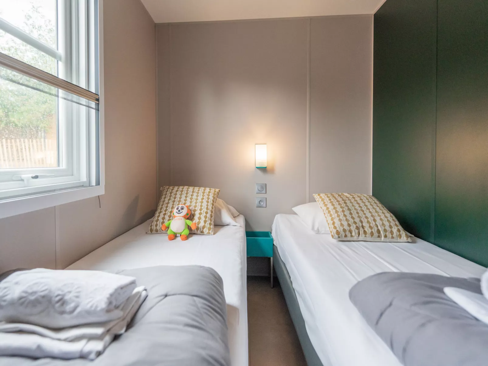 Mobilhome Luxe 4 personnes 2 chambres-Inside