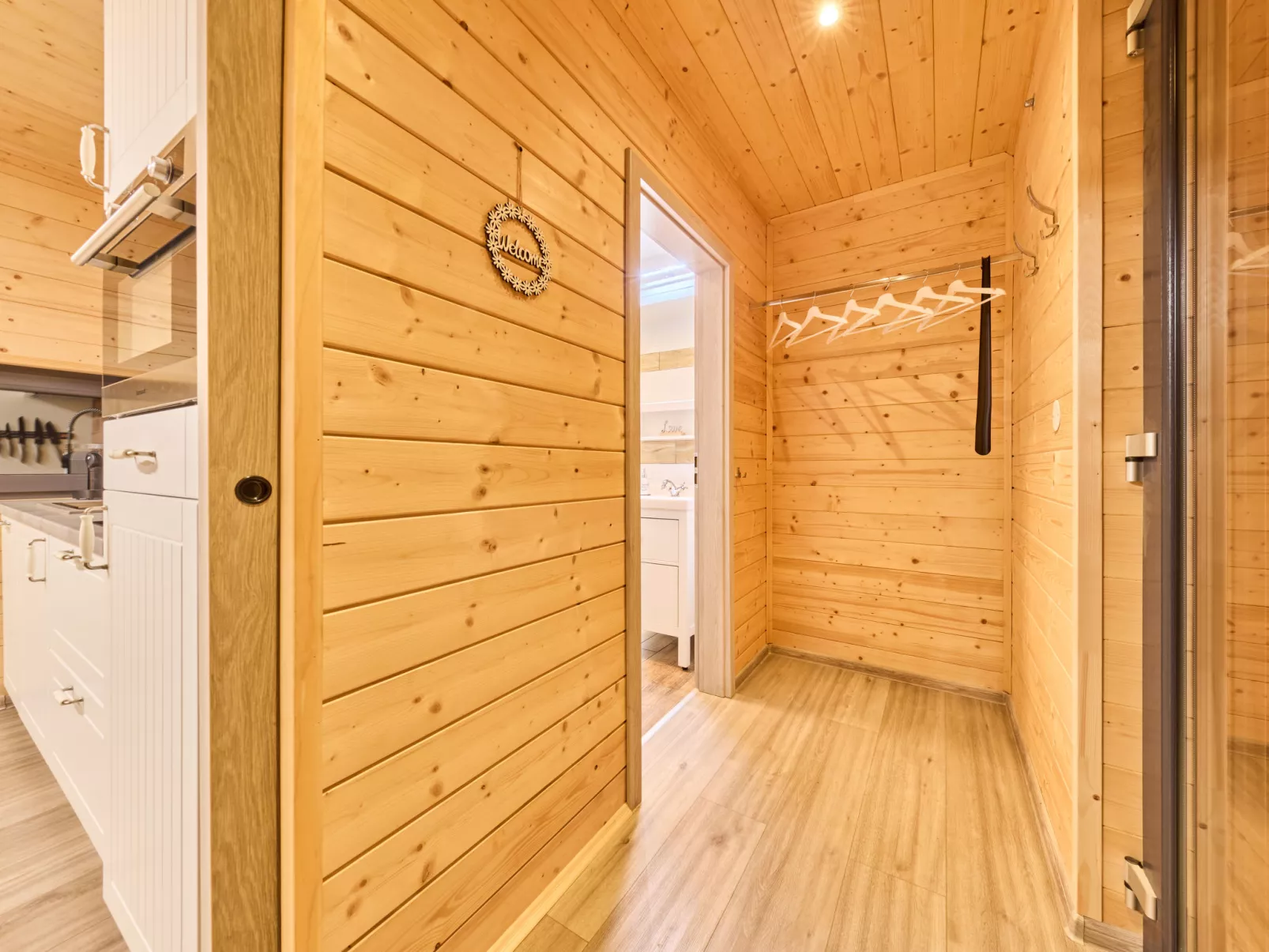 Luxe Timber Lodge & Yoga Loft-Inside